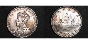 1 Dollar Canada Silver George V of the United Kingdom (1865-1936)