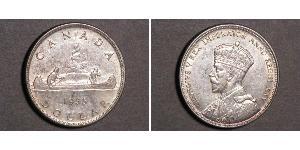 1 Dollar Canada Silver George V of the United Kingdom (1865-1936)