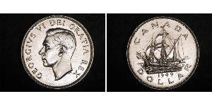 1 Dollar Canada Silver George VI (1895-1952)