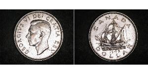 1 Dollar Canada Silver George VI (1895-1952)