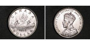 1 Dollar Canada Silver George V of the United Kingdom (1865-1936)