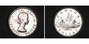 1 Dollar Canada Silver Elizabeth II (1926-2022)