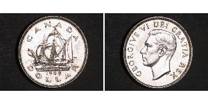 1 Dollar Canada Silver George VI (1895-1952)