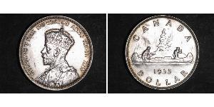 1 Dollar Canada Silver George V of the United Kingdom (1865-1936)