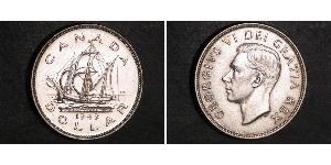 1 Dollar Canada Silver George VI (1895-1952)