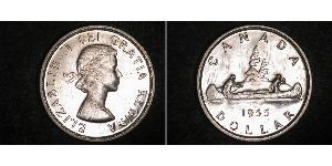 1 Dollar Canada Silver Elizabeth II (1926-2022)