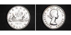 1 Dollar Canada Silver Elizabeth II (1926-2022)