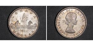 1 Dollar Canada Silver Elizabeth II (1926-2022)