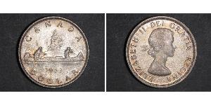 1 Dollar Canada Silver Elizabeth II (1926-2022)