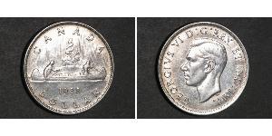 1 Dollar Canada Silver George VI (1895-1952)