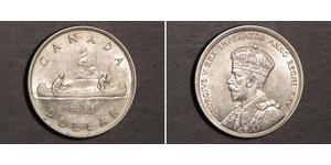 1 Dollar Canada Silver George V of the United Kingdom (1865-1936)