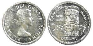 1 Dollar Canada Silver Elizabeth II (1926-2022)