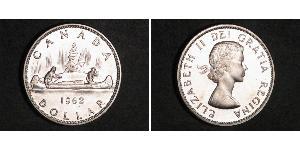 1 Dollar Canada Silver Elizabeth II (1926-2022)