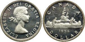 1 Dollar Canada Silver Elizabeth II (1926-2022)