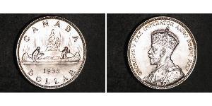 1 Dollar Canada Silver George V of the United Kingdom (1865-1936)