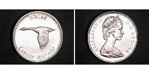 1 Dollar Canada Silver Elizabeth II (1926-2022)