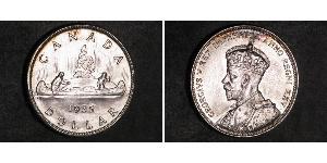 1 Dollar Canada Silver George V of the United Kingdom (1865-1936)