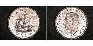 1 Dollar Canada Silver George VI (1895-1952)