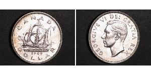 1 Dollar Canada Silver George VI (1895-1952)