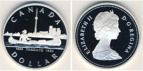 1 Dollar Canada Silver 