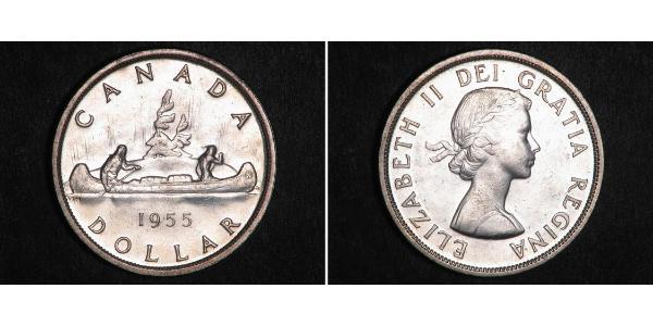 1 Dollar Canada Silver Elizabeth II (1926-2022)
