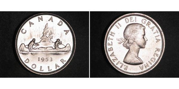 1 Dollar Canada Silver Elizabeth II (1926-2022)