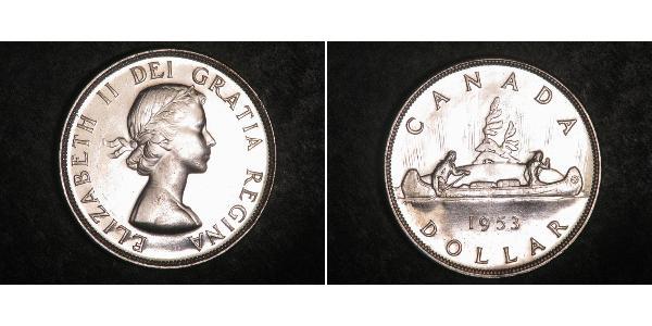 1 Dollar Canada Silver Elizabeth II (1926-2022)