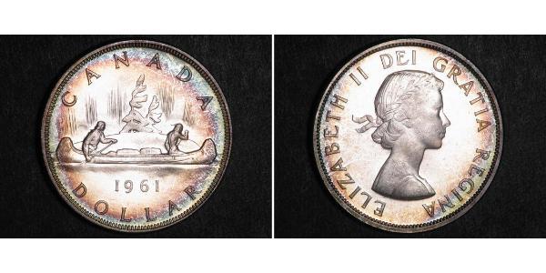 1 Dollar Canada Silver Elizabeth II (1926-2022)