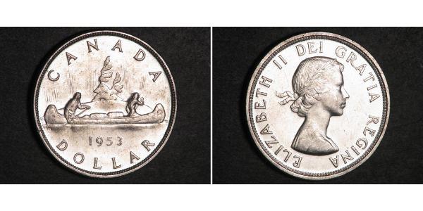 1 Dollar Canada Silver Elizabeth II (1926-2022)