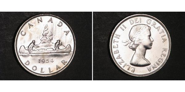 1 Dollar Canada Silver Elizabeth II (1926-2022)