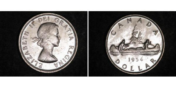 1 Dollar Canada Silver Elizabeth II (1926-2022)