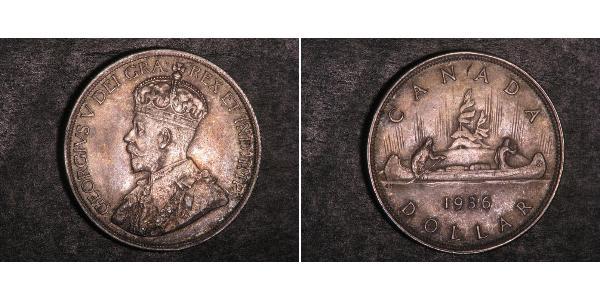 1 Dollar Canada Silver George V of the United Kingdom (1865-1936)