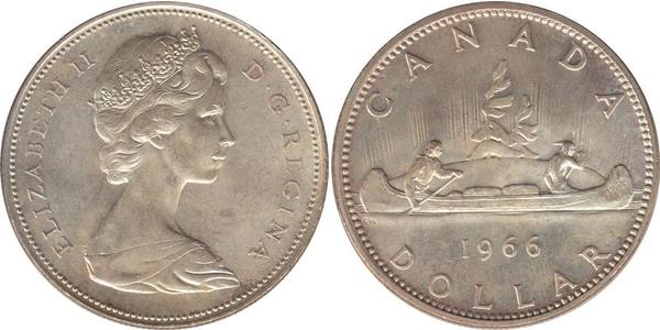 1 Dollar Canada Silver Elizabeth II (1926-2022)