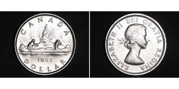 1 Dollar Canada Silver Elizabeth II (1926-2022)