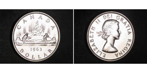 1 Dollar Canada Silver Elizabeth II (1926-2022)