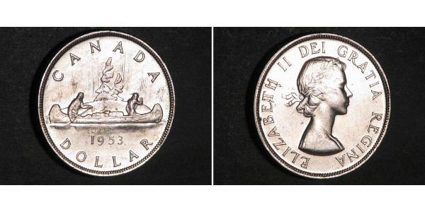 1 Dollar Canada Silver Elizabeth II (1926-2022)