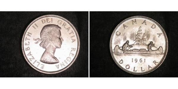 1 Dollar Canada Silver Elizabeth II (1926-2022)