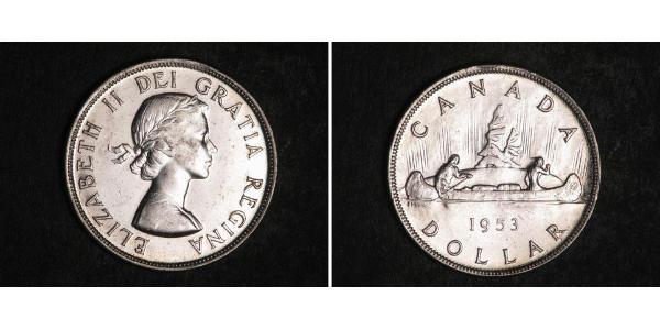 1 Dollar Canada Silver Elizabeth II (1926-2022)