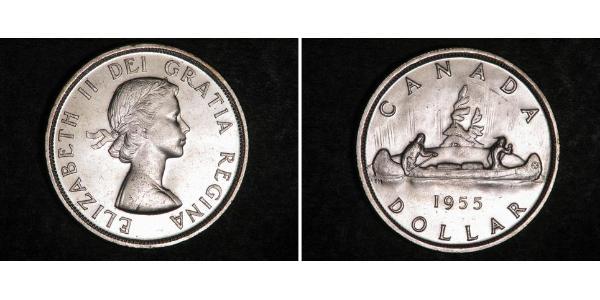 1 Dollar Canada Silver Elizabeth II (1926-2022)
