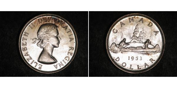 1 Dollar Canada Silver Elizabeth II (1926-2022)