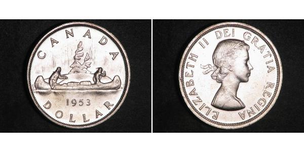 1 Dollar Canada Silver Elizabeth II (1926-2022)