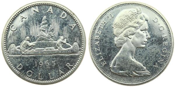 1 Dollar Canada Silver Elizabeth II (1926-2022)