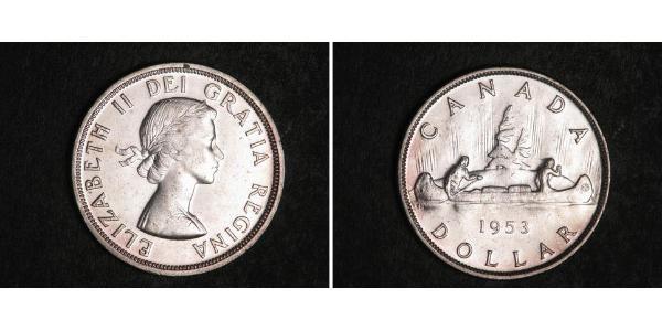 1 Dollar Canada Silver Elizabeth II (1926-2022)