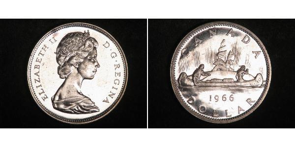 1 Dollar Canada Silver Elizabeth II (1926-2022)