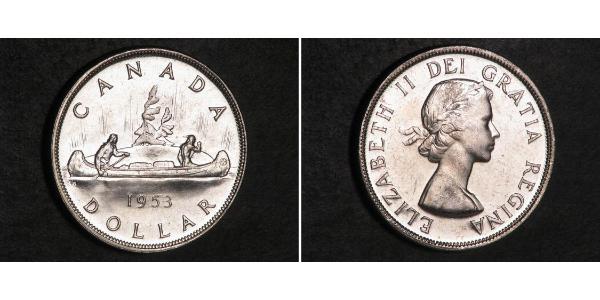 1 Dollar Canada Silver Elizabeth II (1926-2022)