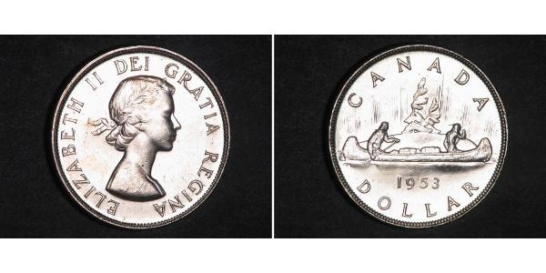 1 Dollar Canada Silver Elizabeth II (1926-2022)
