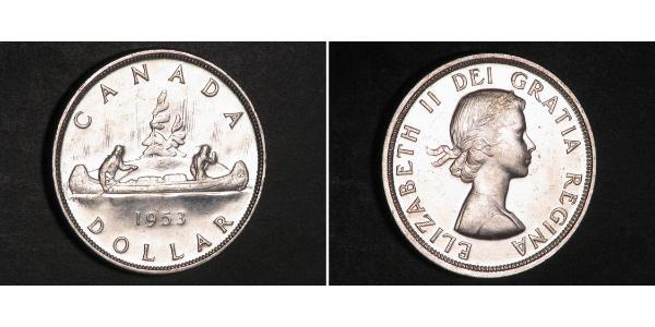 1 Dollar Canada Silver Elizabeth II (1926-2022)