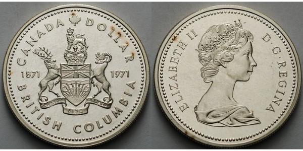 1 Dollar Canada Silver Elizabeth II (1926-2022)