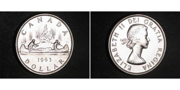 1 Dollar Canada Silver Elizabeth II (1926-2022)