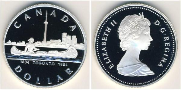 1 Dollar Canada Silver 